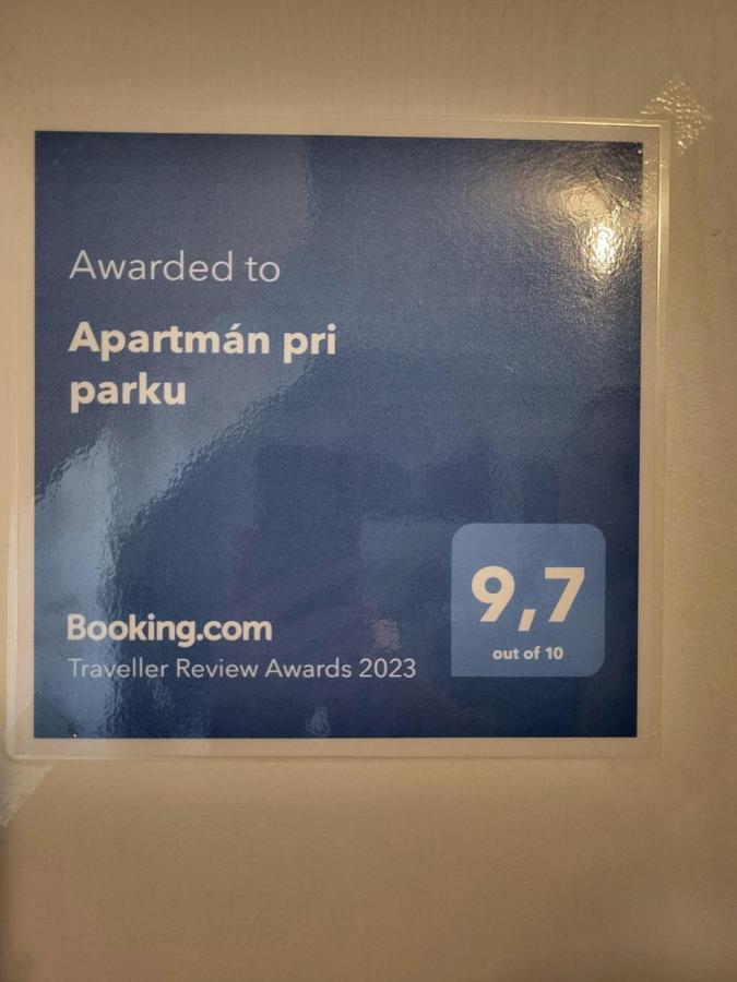 Apartman Pri Parku Sered' Dış mekan fotoğraf
